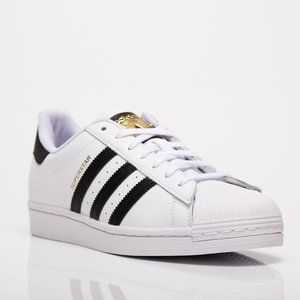 Adidas Originals Superstar White Core Black Sneaker Shoes EG4958 NEW Size 10